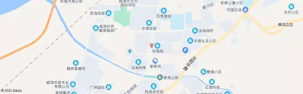 威海朗声园小区_公交站地图_威海公交_妙搜公交查询2025
