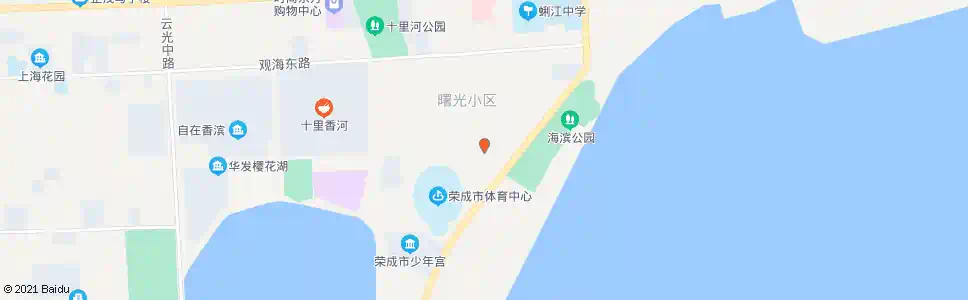 威海文体中心_公交站地图_威海公交_妙搜公交查询2025