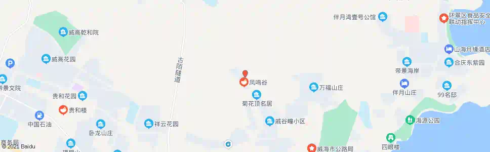 威海北山路中_公交站地图_威海公交_妙搜公交查询2025