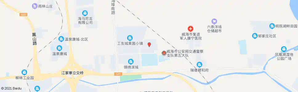 威海黄金顶小区_公交站地图_威海公交_妙搜公交查询2025