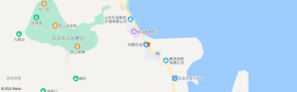 威海赤山渔港_公交站地图_威海公交_妙搜公交查询2025