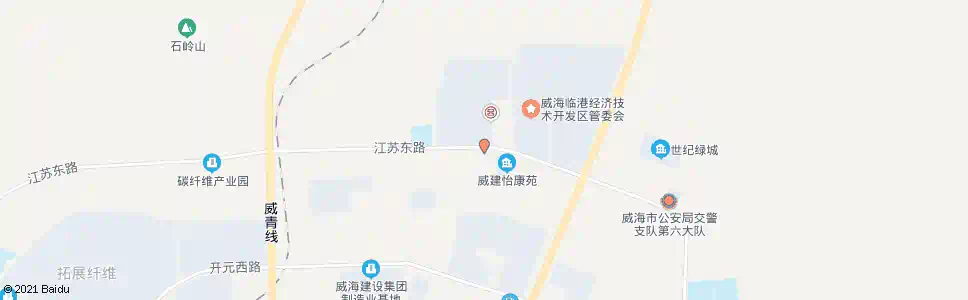 威海临港区管委_公交站地图_威海公交_妙搜公交查询2025