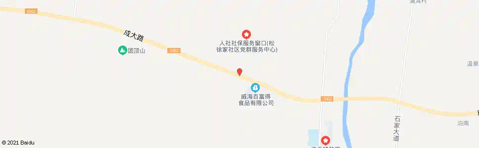 威海松徐家_公交站地图_威海公交_妙搜公交查询2025