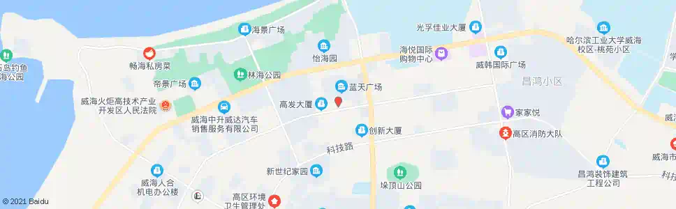 威海庆威大厦_公交站地图_威海公交_妙搜公交查询2025
