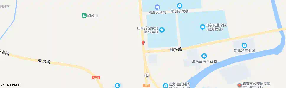 威海北山_公交站地图_威海公交_妙搜公交查询2025