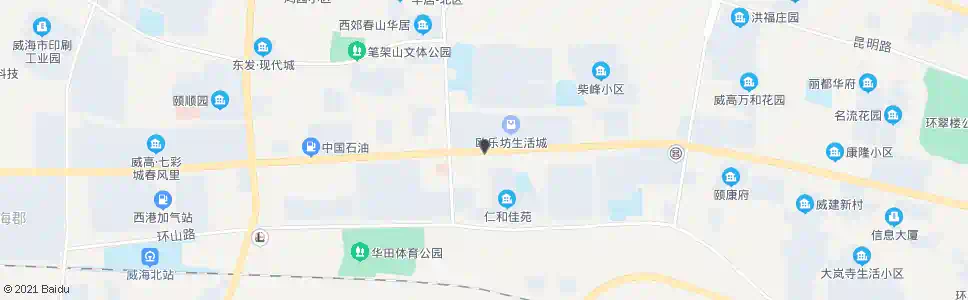 威海光威东站_公交站地图_威海公交_妙搜公交查询2025