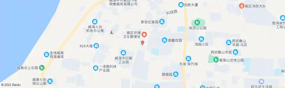 威海交警二大队_公交站地图_威海公交_妙搜公交查询2025