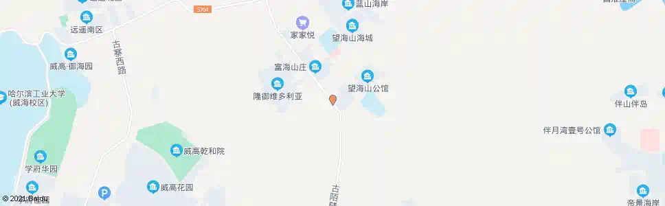 威海古陌隧道北_公交站地图_威海公交_妙搜公交查询2025