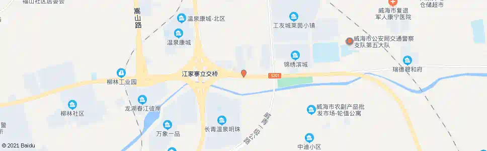 威海温泉镇政府_公交站地图_威海公交_妙搜公交查询2025