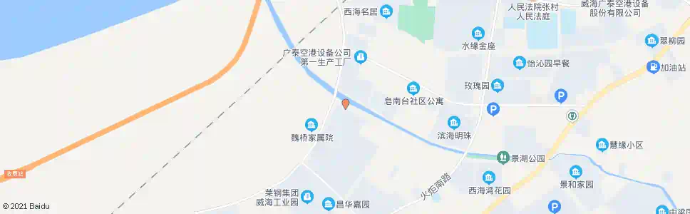 威海魏桥北门_公交站地图_威海公交_妙搜公交查询2025