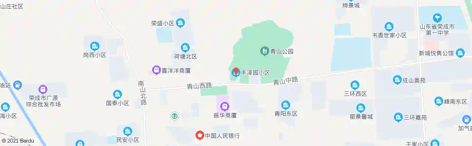 威海丰泽苑小区_公交站地图_威海公交_妙搜公交查询2025