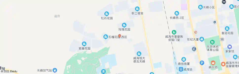 威海石榴花园_公交站地图_威海公交_妙搜公交查询2025