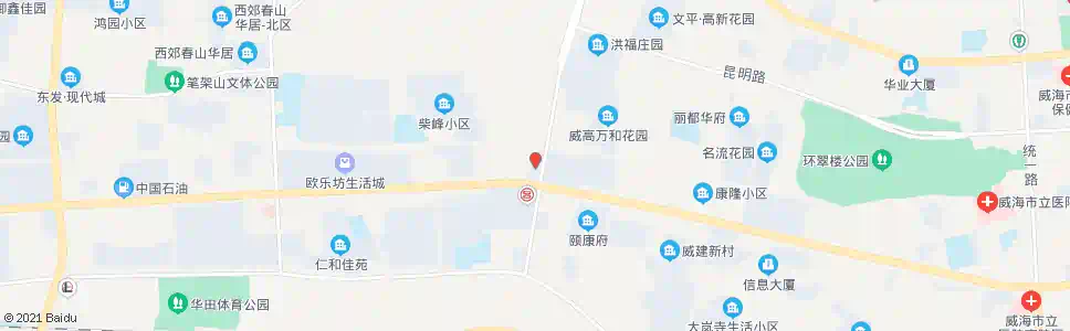 威海幸福广场_公交站地图_威海公交_妙搜公交查询2025