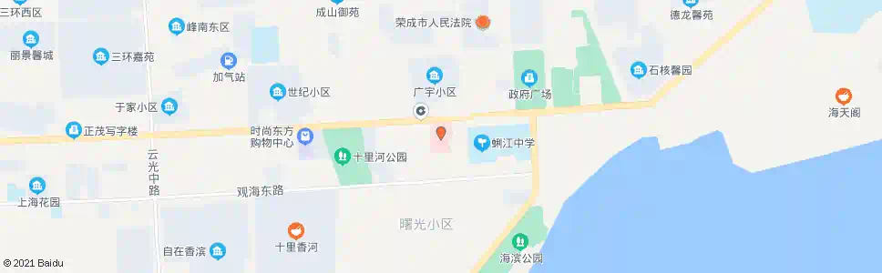 威海荣成市中医院_公交站地图_威海公交_妙搜公交查询2025