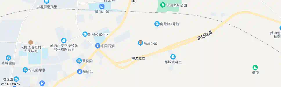 威海东夼小区_公交站地图_威海公交_妙搜公交查询2025