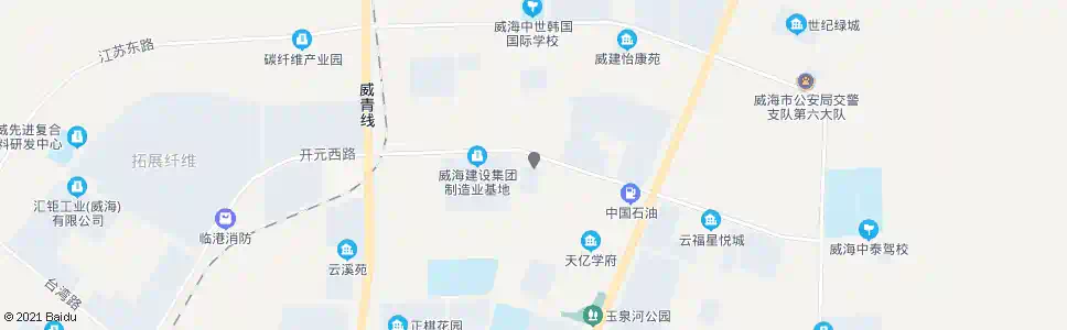 威海广泰环保科技_公交站地图_威海公交_妙搜公交查询2025
