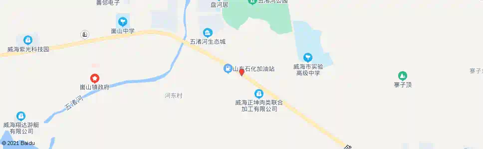 威海渠崖_公交站地图_威海公交_妙搜公交查询2025