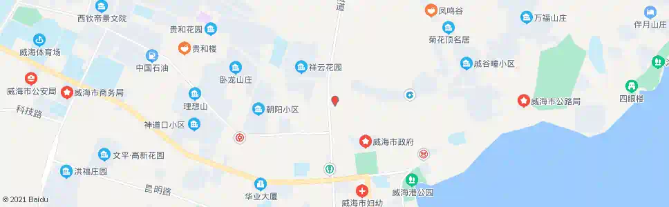 威海中兴房地产_公交站地图_威海公交_妙搜公交查询2025