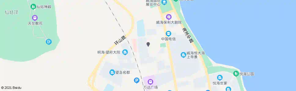 威海望海园市场_公交站地图_威海公交_妙搜公交查询2025