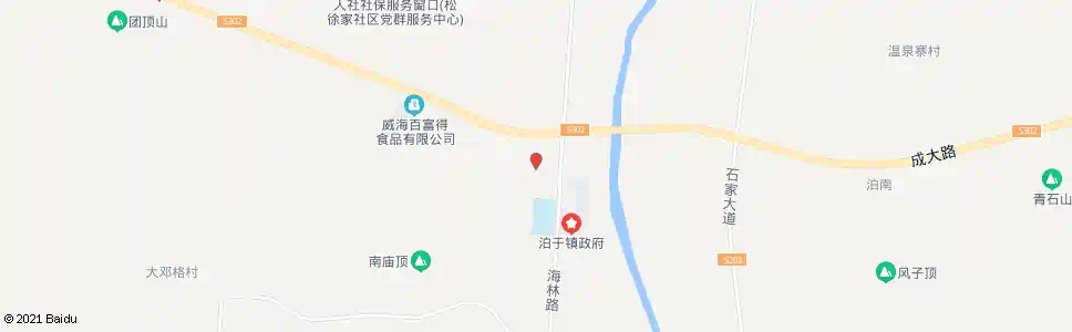 威海泊于边防派出所_公交站地图_威海公交_妙搜公交查询2025