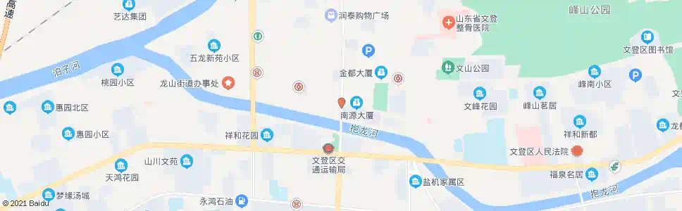 威海百大广场_公交站地图_威海公交_妙搜公交查询2025