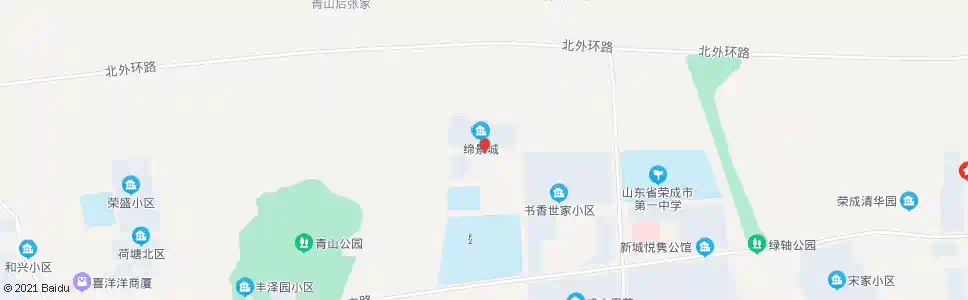 威海缔景城_公交站地图_威海公交_妙搜公交查询2025
