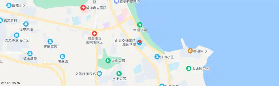 威海海运学院_公交站地图_威海公交_妙搜公交查询2025