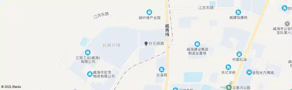 威海鲁海机械_公交站地图_威海公交_妙搜公交查询2025