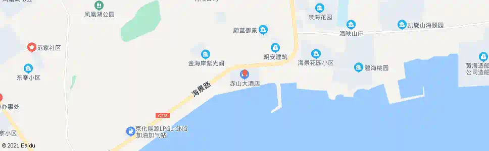 威海赤山大酒店_公交站地图_威海公交_妙搜公交查询2025