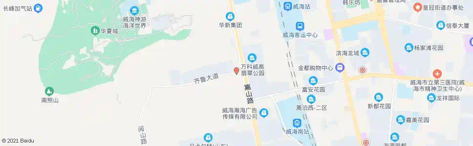 威海高家庄_公交站地图_威海公交_妙搜公交查询2025