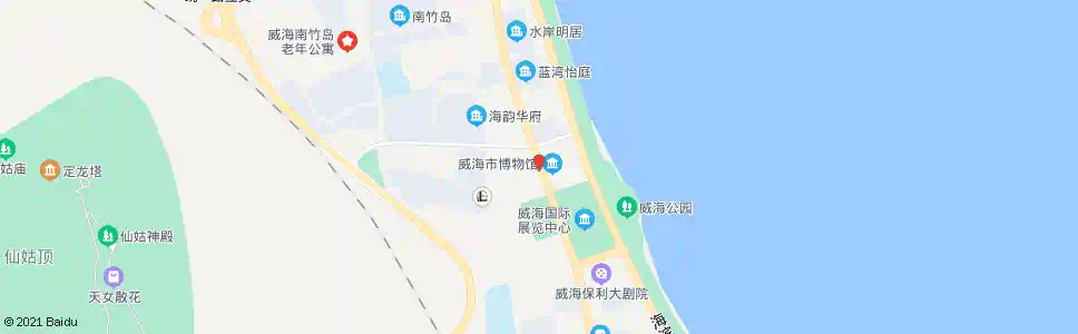 威海戚家庄(文化艺术中心)_公交站地图_威海公交_妙搜公交查询2025