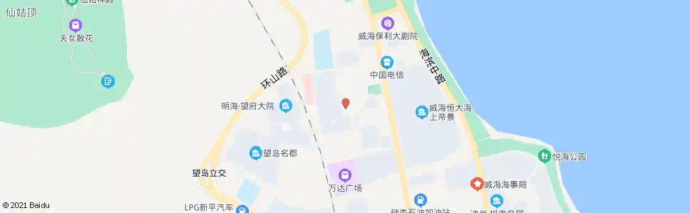 威海望海园南_公交站地图_威海公交_妙搜公交查询2025