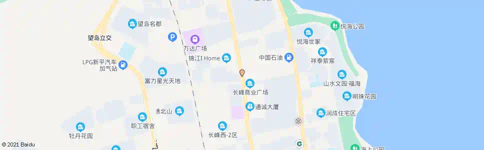 威海长峰北_公交站地图_威海公交_妙搜公交查询2025