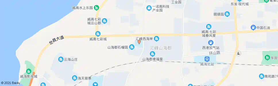 威海后峰西小学_公交站地图_威海公交_妙搜公交查询2025