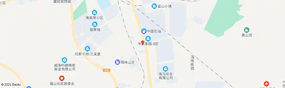 威海海翔保健品公司_公交站地图_威海公交_妙搜公交查询2025