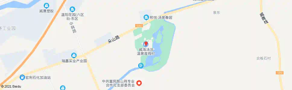 威海温泉汤_公交站地图_威海公交_妙搜公交查询2025