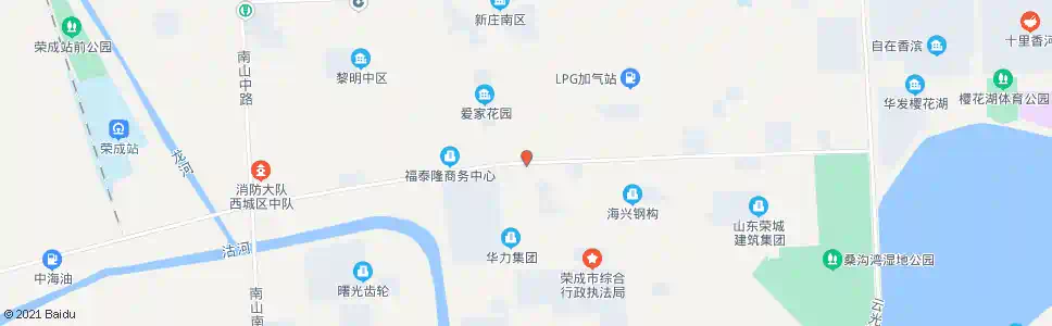 威海热电厂南门_公交站地图_威海公交_妙搜公交查询2025