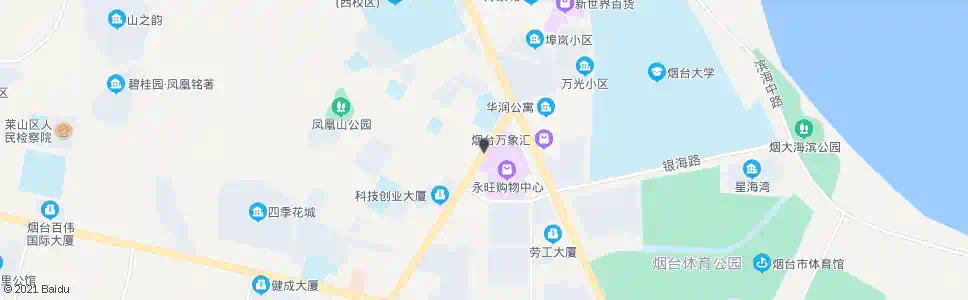 烟台中信实业银行_公交站地图_烟台公交_妙搜公交查询2025