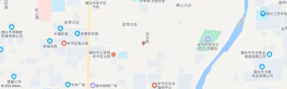 烟台牟平区人民武装部_公交站地图_烟台公交_妙搜公交查询2025