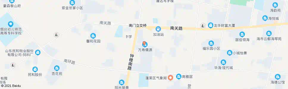 烟台万寿居委会_公交站地图_烟台公交_妙搜公交查询2025