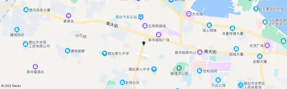 烟台中信银行_公交站地图_烟台公交_妙搜公交查询2025