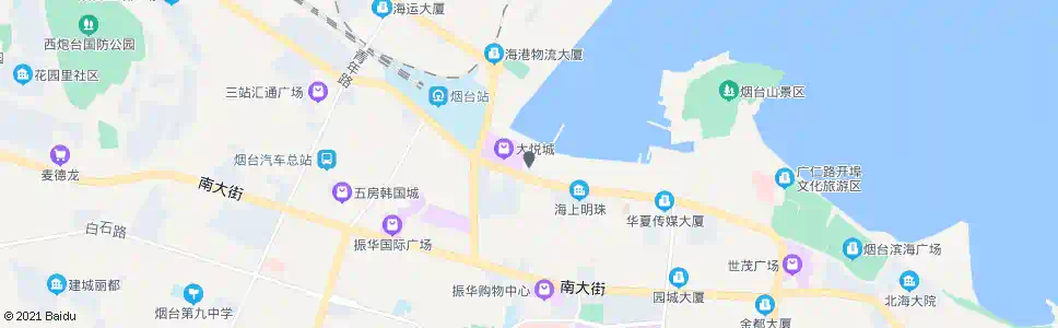 烟台烟台港西门_公交站地图_烟台公交_妙搜公交查询2025