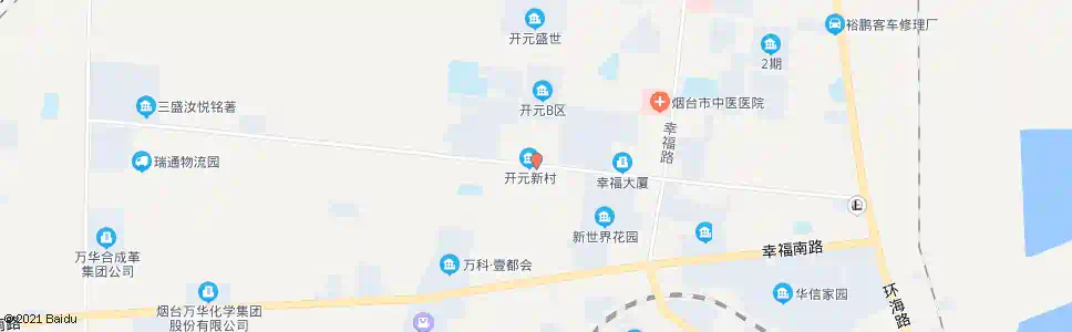烟台祥和花鸟市场_公交站地图_烟台公交_妙搜公交查询2025