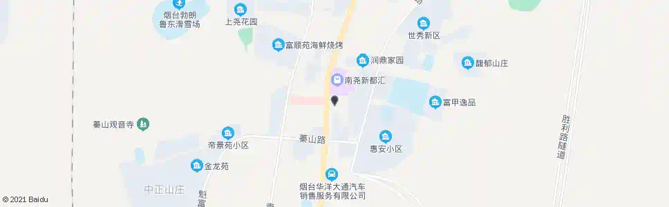 烟台九开家居_公交站地图_烟台公交_妙搜公交查询2025