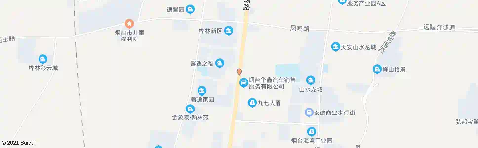 烟台华鑫大众汽车公司_公交站地图_烟台公交_妙搜公交查询2025