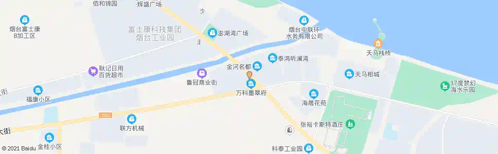 烟台开发区三十里堡_公交站地图_烟台公交_妙搜公交查询2025
