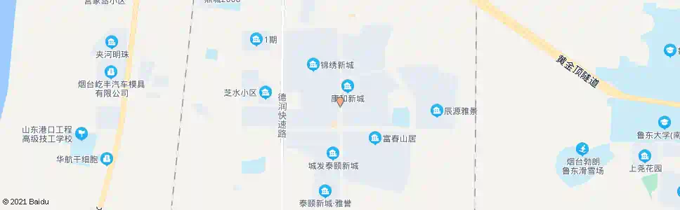 烟台康和新城_公交站地图_烟台公交_妙搜公交查询2025