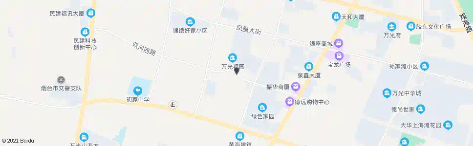 烟台万光福园_公交站地图_烟台公交_妙搜公交查询2025