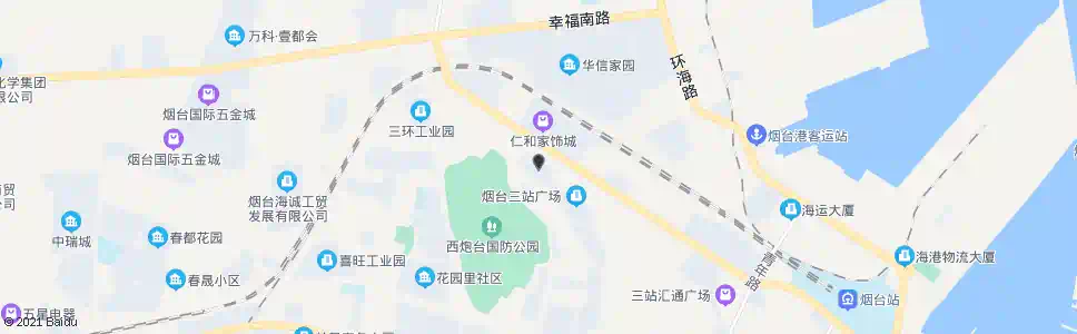 烟台中汇装饰材料市场_公交站地图_烟台公交_妙搜公交查询2025