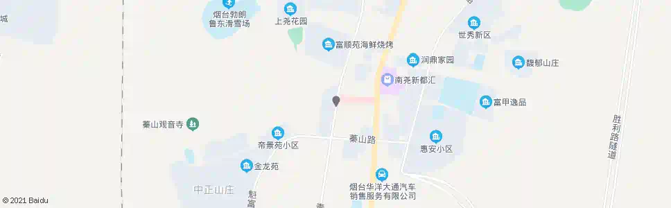 烟台亚太婚庆文化产业园(南尧集团)_公交站地图_烟台公交_妙搜公交查询2025
